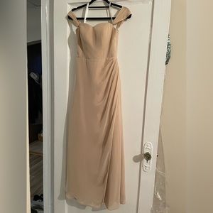 Champagne long dress